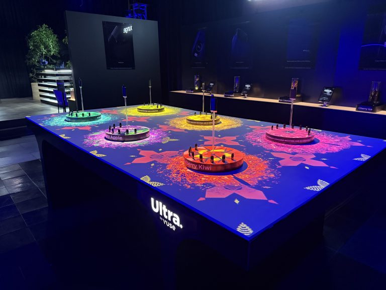 Projection Mapping Table for Vuse Ultra Launch